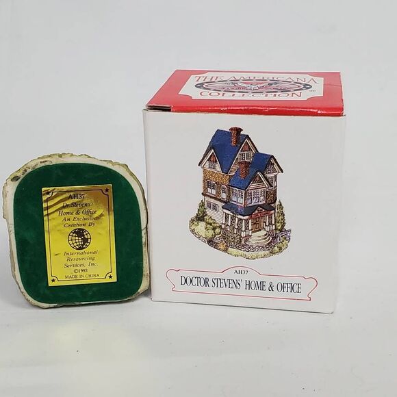 Liberty Falls Doctor Stevens’ Home & Office AH37 Figurine w/ Box - Picture 3 of 4